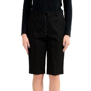 Hugo Boss Women's Black Stretch Casual Shorts